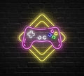 Gamer Joystick Neon Sign